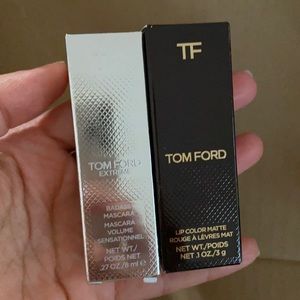 Tom ford travel size mascara & true coral lipstick